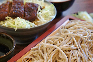 ソースカツ丼＋もりそば 