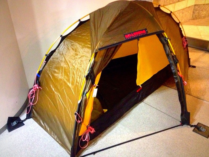 展示会速報】テントブランド「HILLEBERG」の、あの幻のカラーって