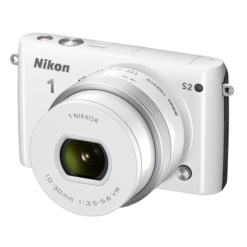 ポップカラーのオシャレボディで、AF・連射ともに最速っ！「Nikon 1 S2