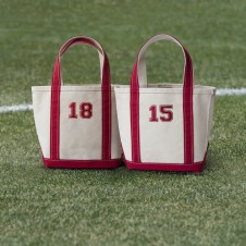 推しメン背番号を緋鯉色で刺繍せよ！ カープ女子必見トートバッグサービス