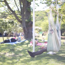 ゴールデンウィークは伊豆でキャンプイン・フェス。野外でダンスが気持ちいい季節。