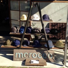 浜松を拠点にハンドメイドにこだわったシンプルな帽子。MOROCCOの帽子はフェスにもマッチする。
