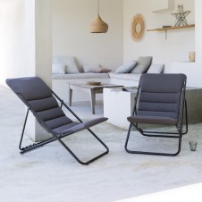 Lafumaから、インテリア感覚に富んだフィールド・デッキチェア「BUBBLE（バブル）」が登場