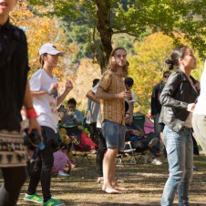 ほどよい規模で、キャンプとダンスミュージックをオールナイトで楽しめるsea of green