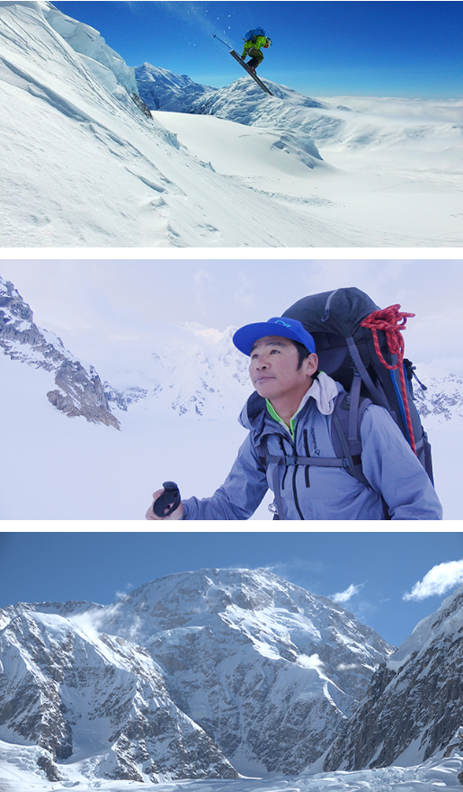 本日19時nhk Bs1 スキーヤー佐々木大輔氏 前人未到の挑戦 デナリ大滑降 究極の山岳スキー Akimama アウトドアカルチャーのニュースサイト