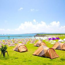日本一気持ちいい夏フェス・キャンプサイト。南の島、宮古島ロックフェスでひと足先の夏休み!!
