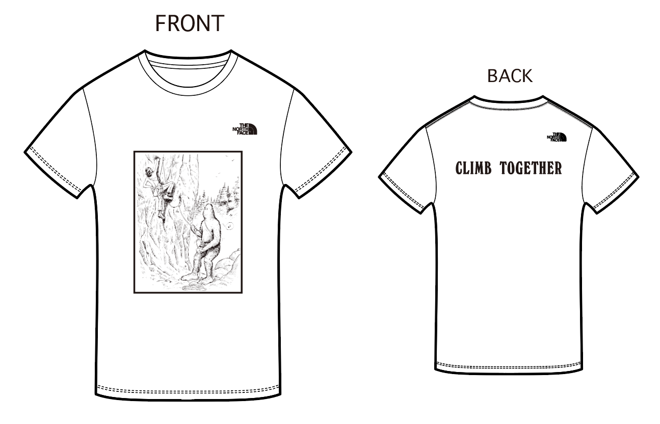 THE NORTH FACE CLIMB TOGETHER Ｔシャツ