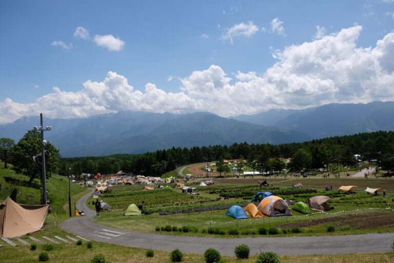 キャンプインフェスの春のベストシーズンは6月かも？　